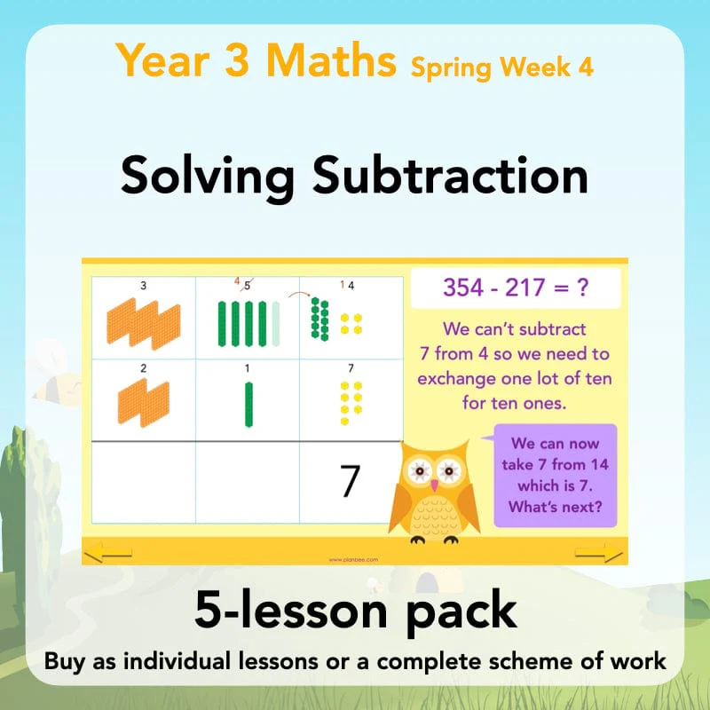 Solving Subtraction