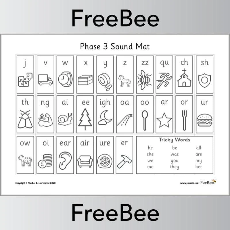 Sound Mat Pack Phonic Resource - Image 5