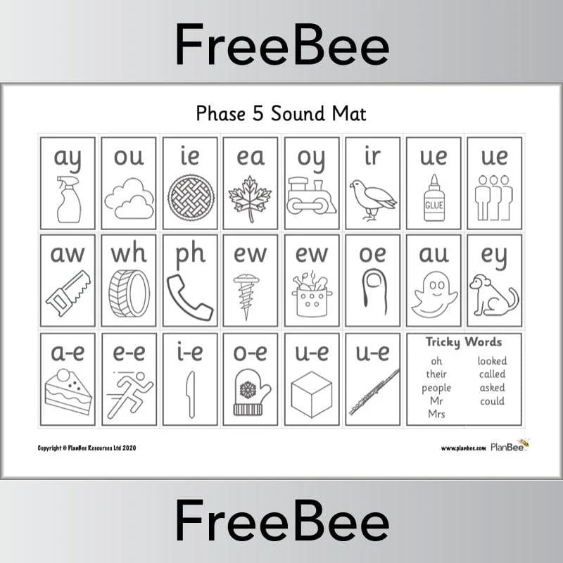 Sound Mat Pack Phonic Resource - Image 8