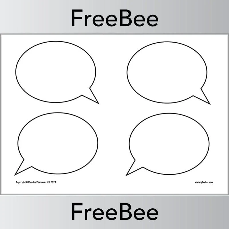 Speech Bubble Template - Image 4
