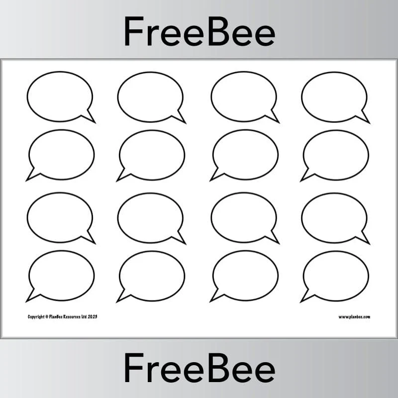 Speech Bubble Template - Image 5