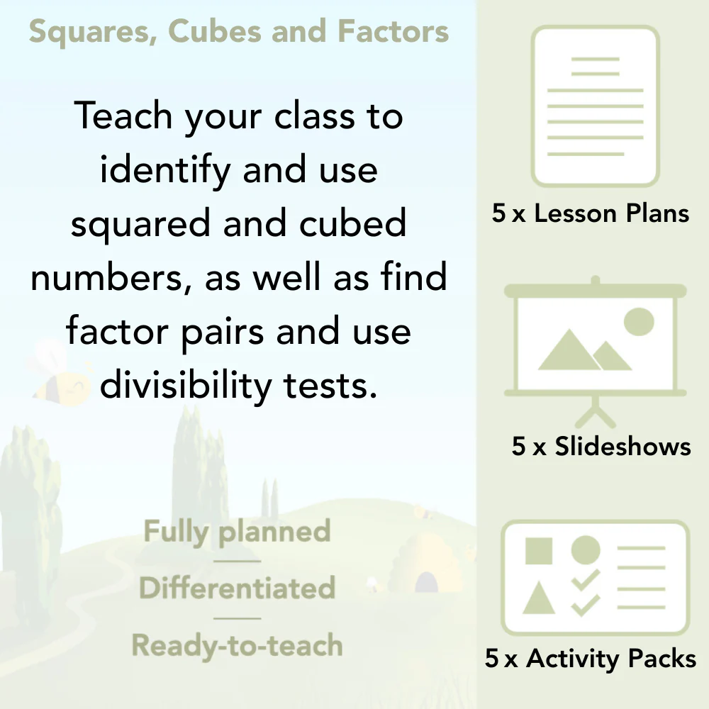 Squares, Cubes and Factors - Image 2