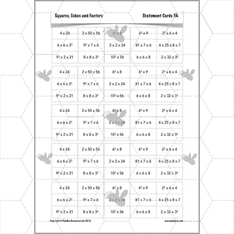 Squares, Cubes and Factors - Image 24