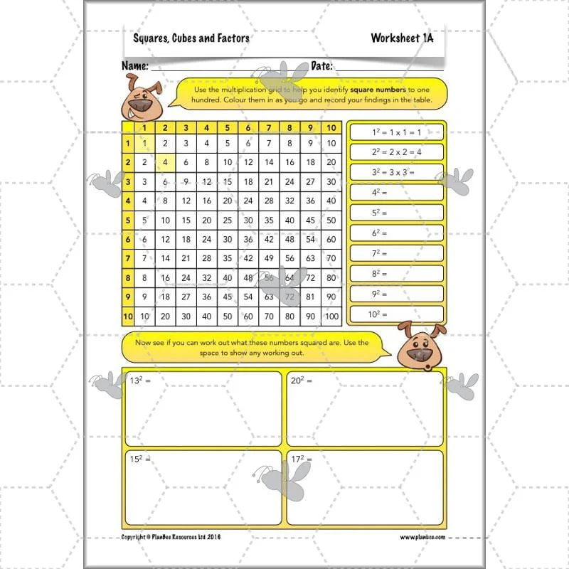 Squares, Cubes and Factors - Image 33