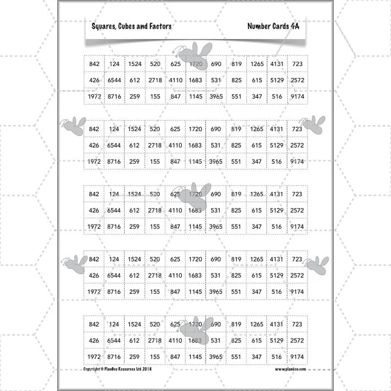 Squares, Cubes and Factors - Image 62