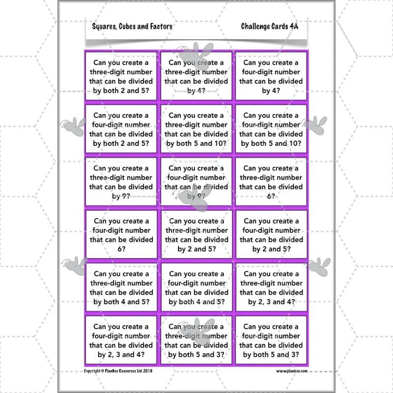 Squares, Cubes and Factors - Image 64