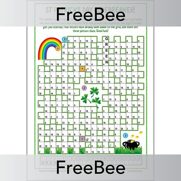 St Patrick's Day Codebreaker
