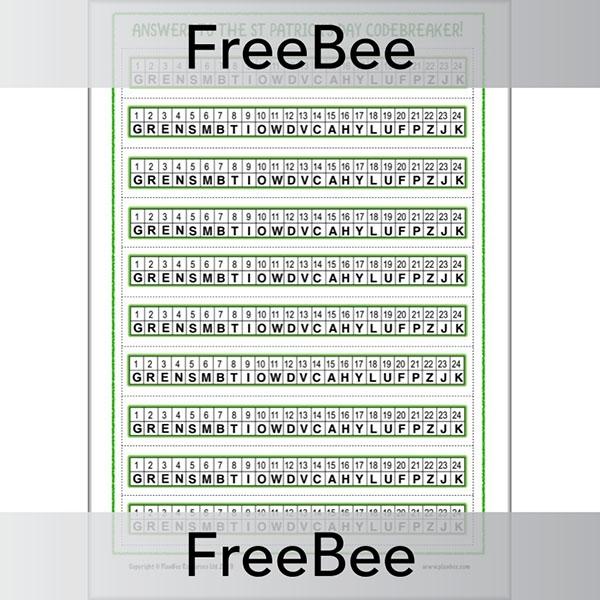 St Patrick's Day Codebreaker - Image 2