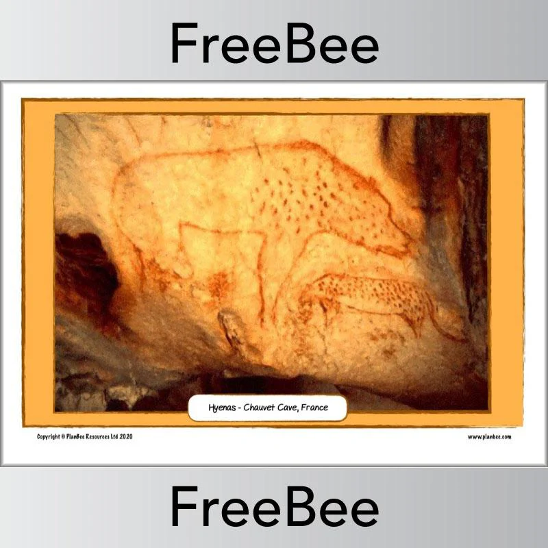 Stone Age Cave Paintings KS2 Display Cards - Image 2