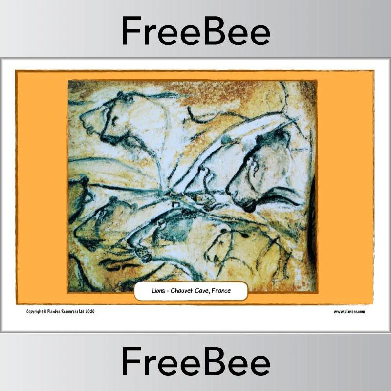 Stone Age Cave Paintings KS2 Display Cards - Image 3