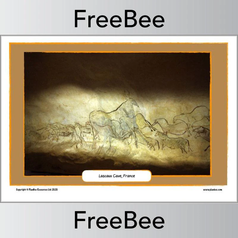 Stone Age Cave Paintings KS2 Display Cards - Image 7
