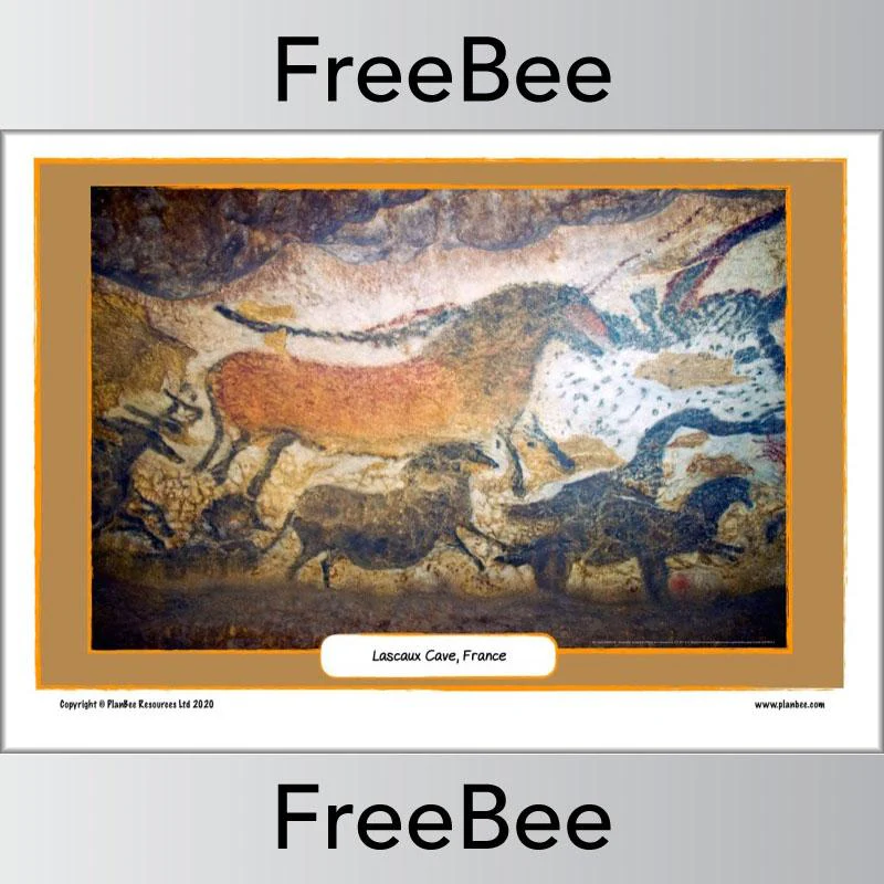 Stone Age Cave Paintings KS2 Display Cards - Image 8