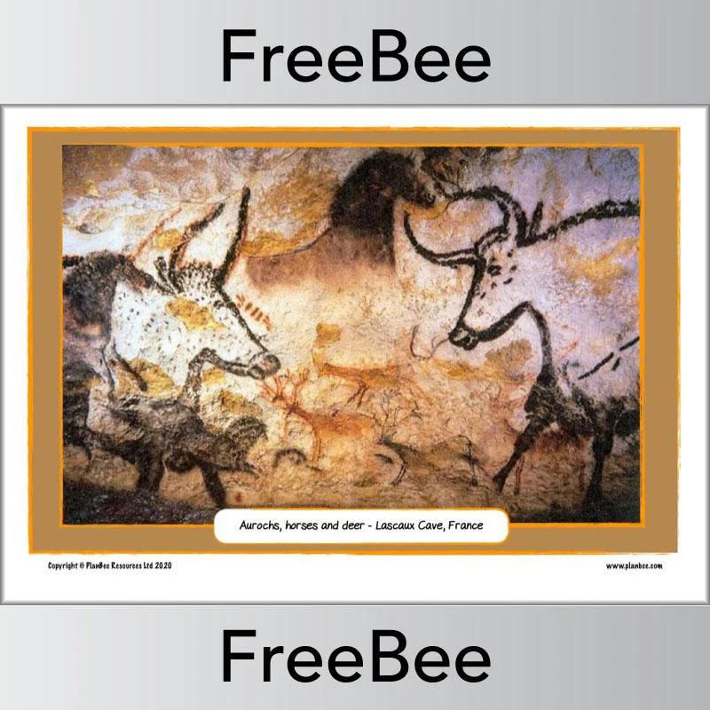Stone Age Cave Paintings KS2 Display Cards - Image 9