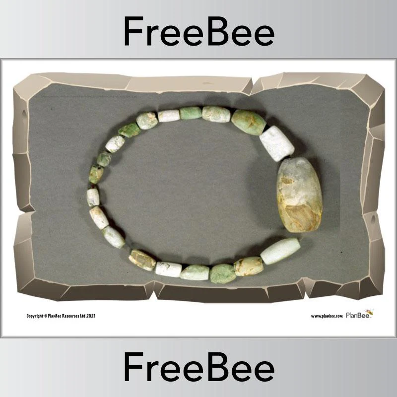 Stone Age Jewellery KS2 Display Cards - Image 2