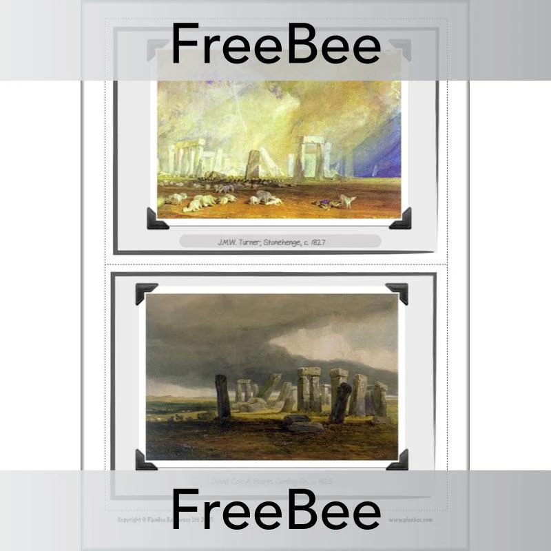 Stonehenge Art KS2 Picture Cards - Image 2