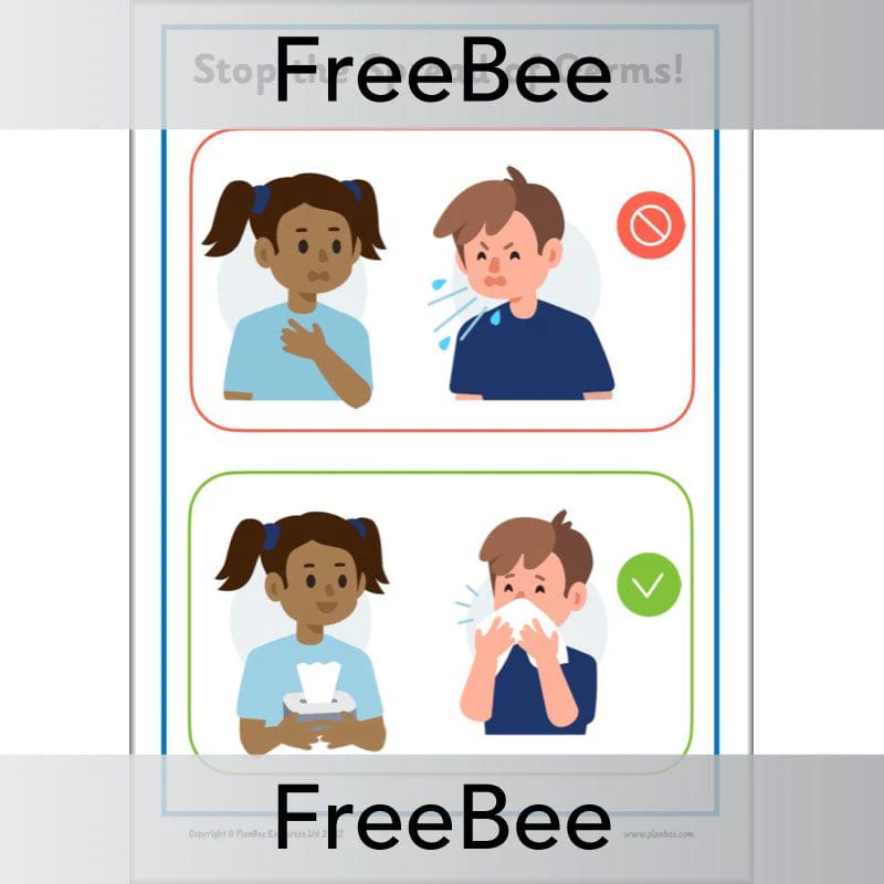 Stop the Spread of Germs Poster - Image 2