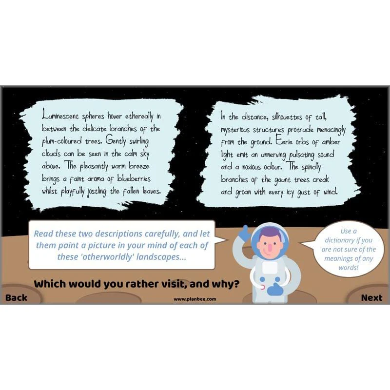Stories from Space: Descriptive Writing - Image 34