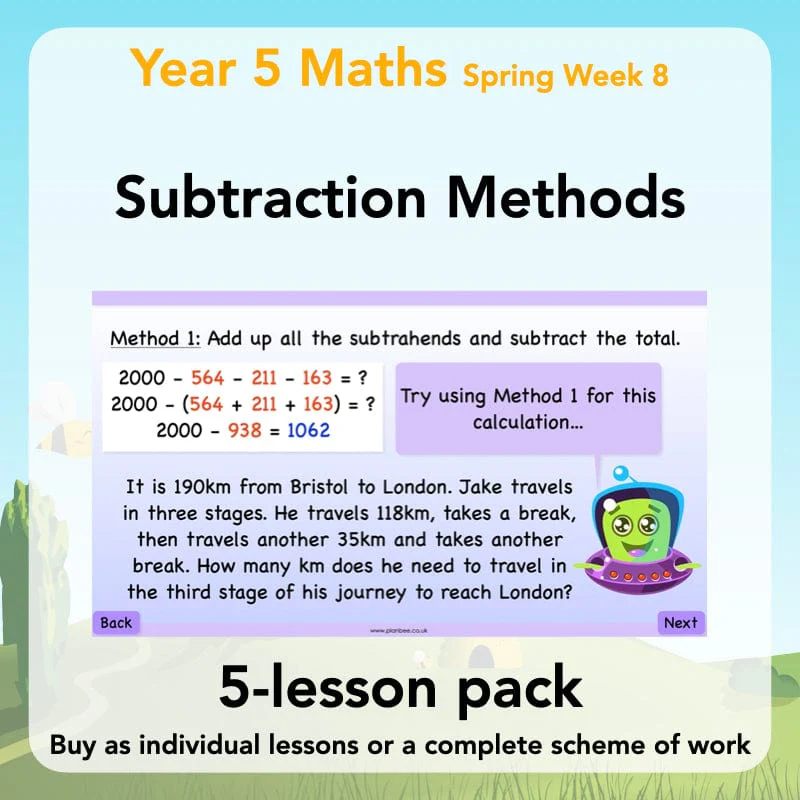 Subtraction Methods