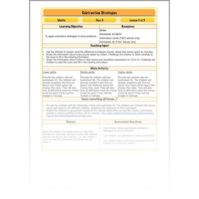 Subtraction Strategies - Image 18