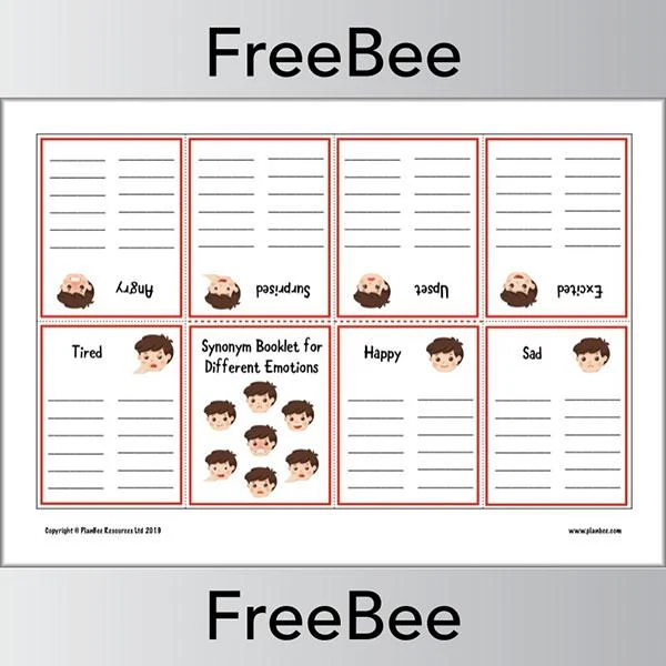 Synonym Booklet of Emotions - Image 2