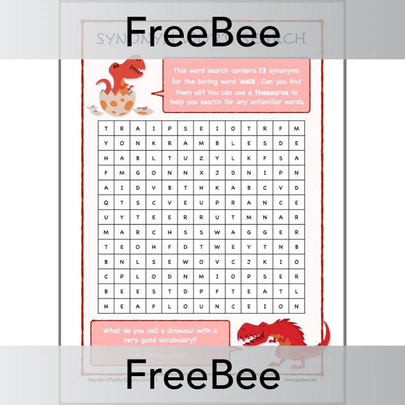 Synonym Word Search