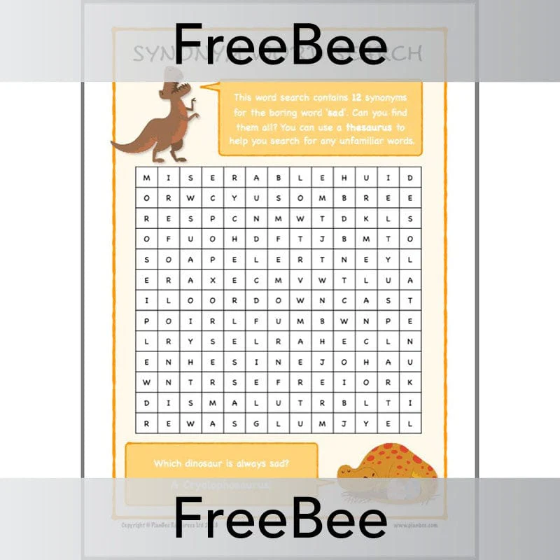 Synonym Word Search - Image 5