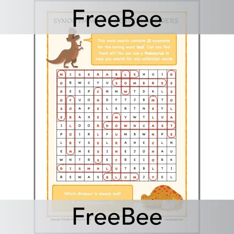 Synonym Word Search - Image 6
