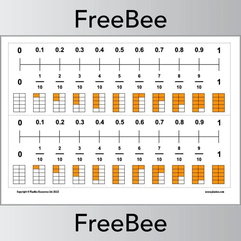 Tenths on a Number Line - Image 2