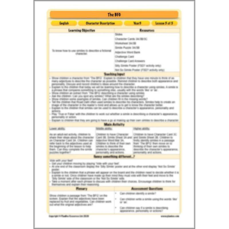 The BFG: Character Description - Image 19