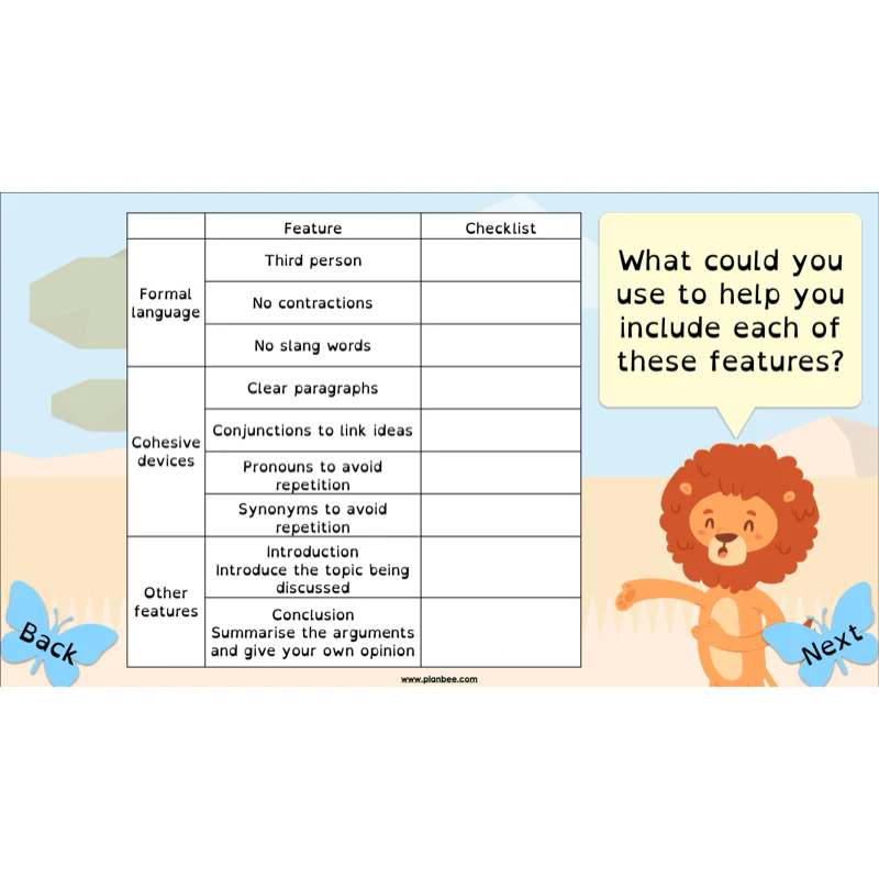The Butterfly Lion: Balanced Arguments - Image 14