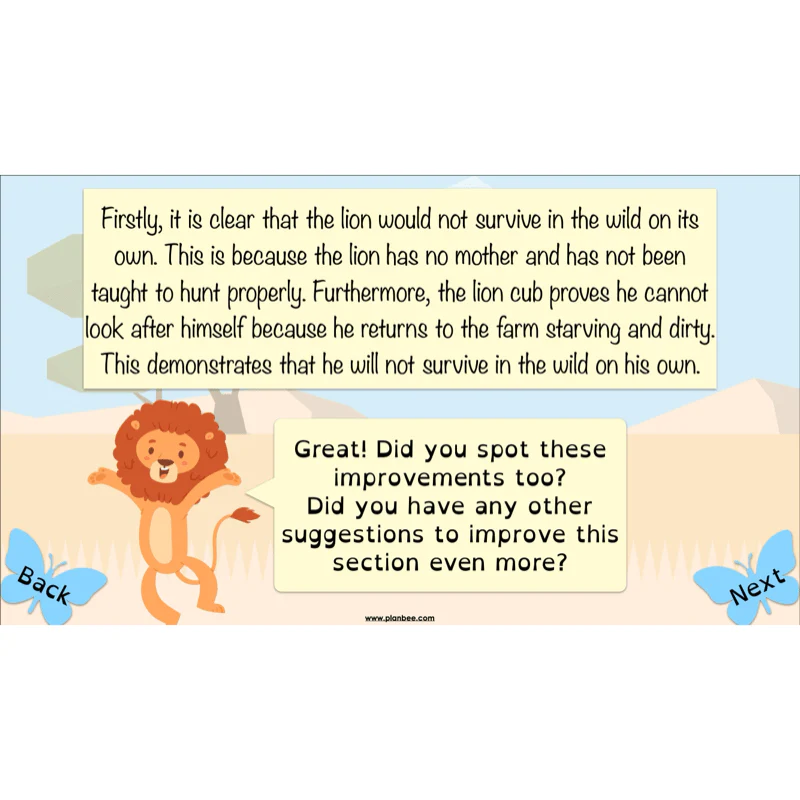 The Butterfly Lion: Balanced Arguments - Image 16