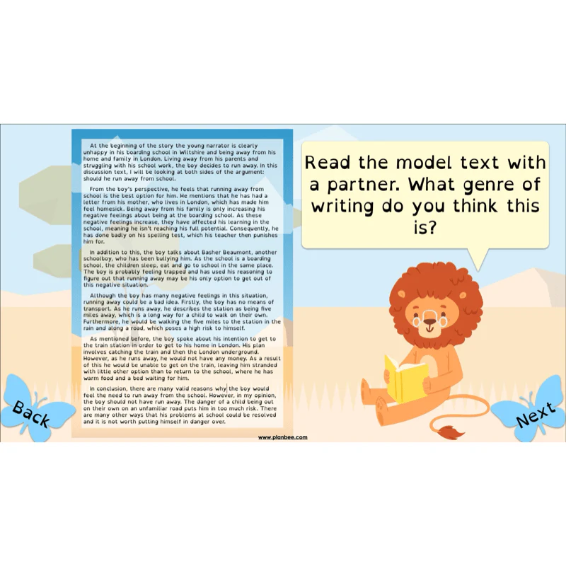 The Butterfly Lion: Balanced Arguments - Image 26