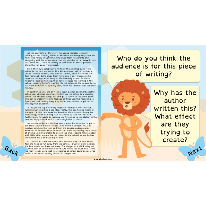 The Butterfly Lion: Balanced Arguments - Image 3