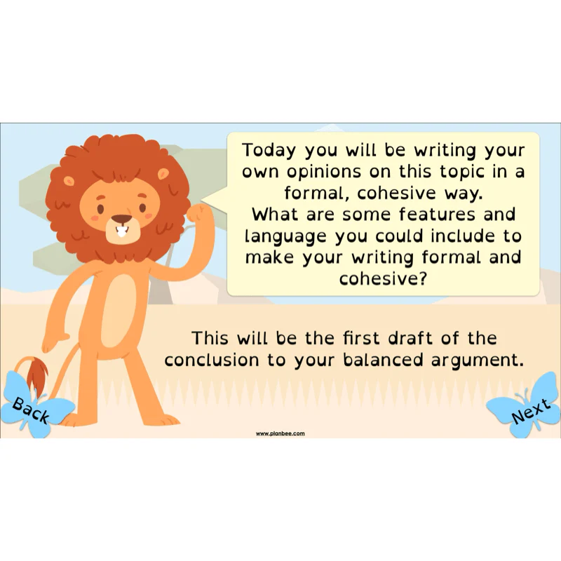 The Butterfly Lion: Balanced Arguments - Image 52
