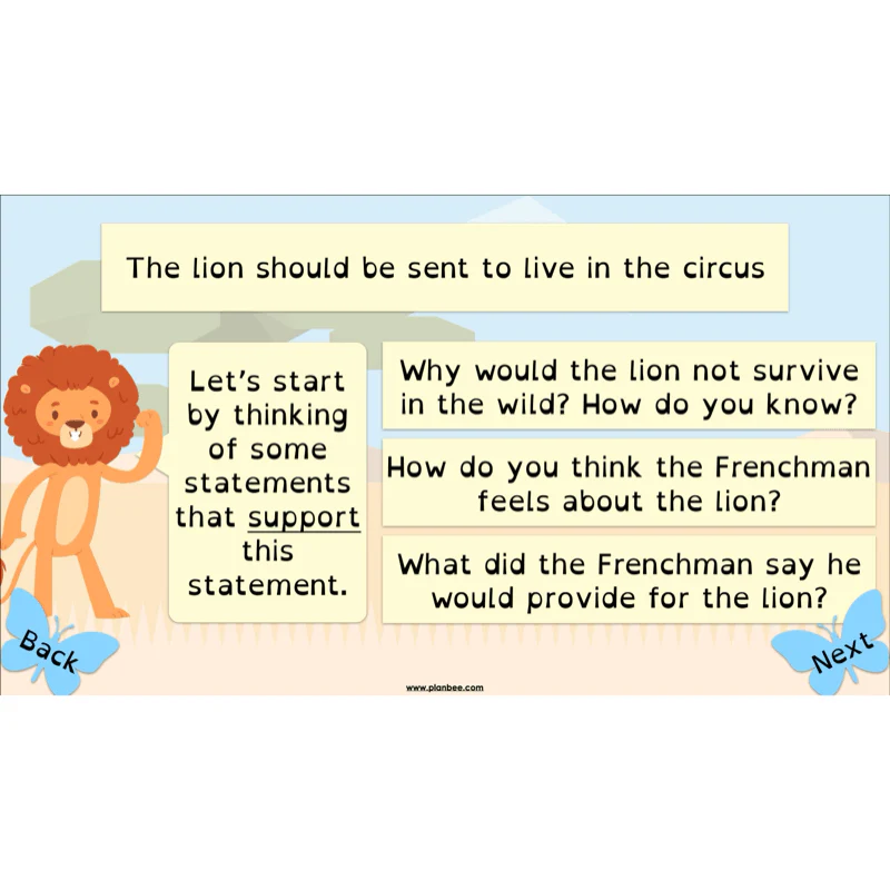 The Butterfly Lion: Balanced Arguments - Image 58