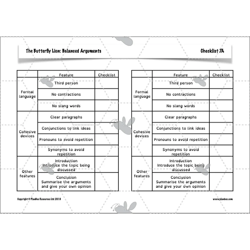 The Butterfly Lion: Balanced Arguments - Image 80