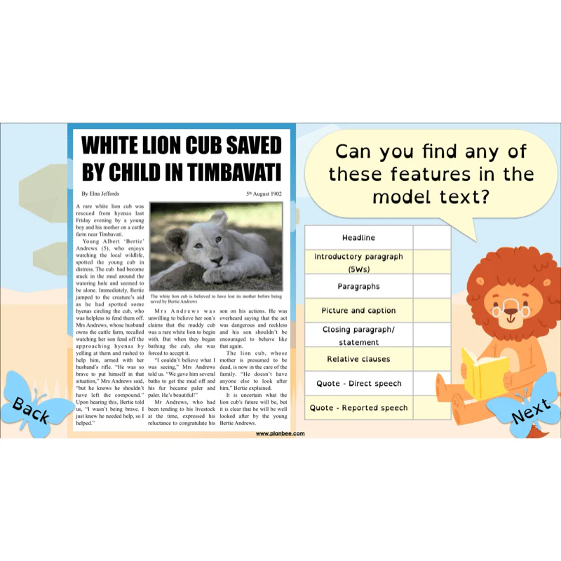 The Butterfly Lion: Newspaper Reports - Image 42