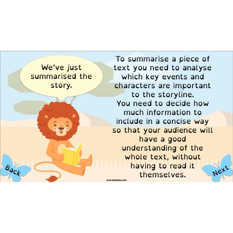 FREE Mini-scheme: The Butterfly Lion: Reading Skills - Image 14