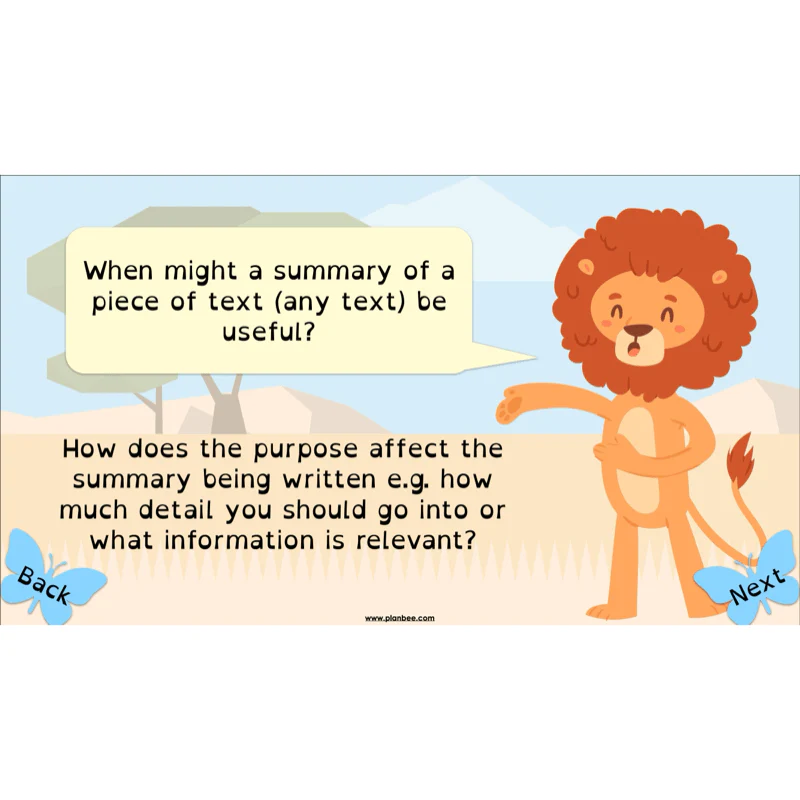 FREE Mini-scheme: The Butterfly Lion: Reading Skills - Image 15
