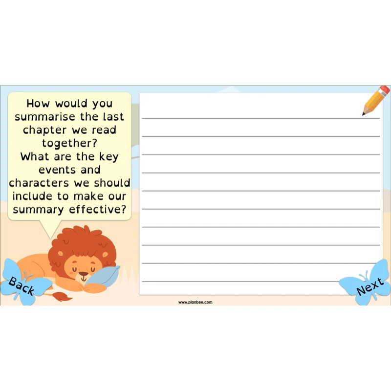 FREE Mini-scheme: The Butterfly Lion: Reading Skills - Image 17