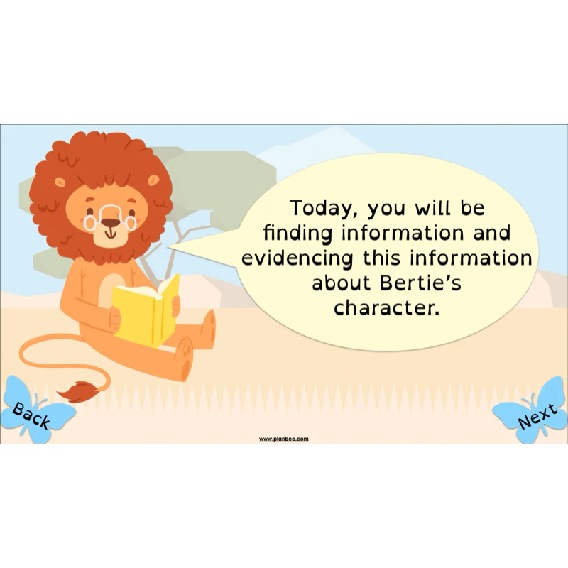FREE Mini-scheme: The Butterfly Lion: Reading Skills - Image 25