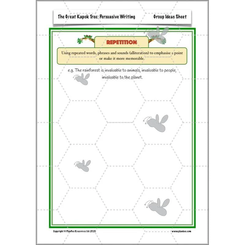 The Great Kapok Tree: Persuasive Writing - Image 43