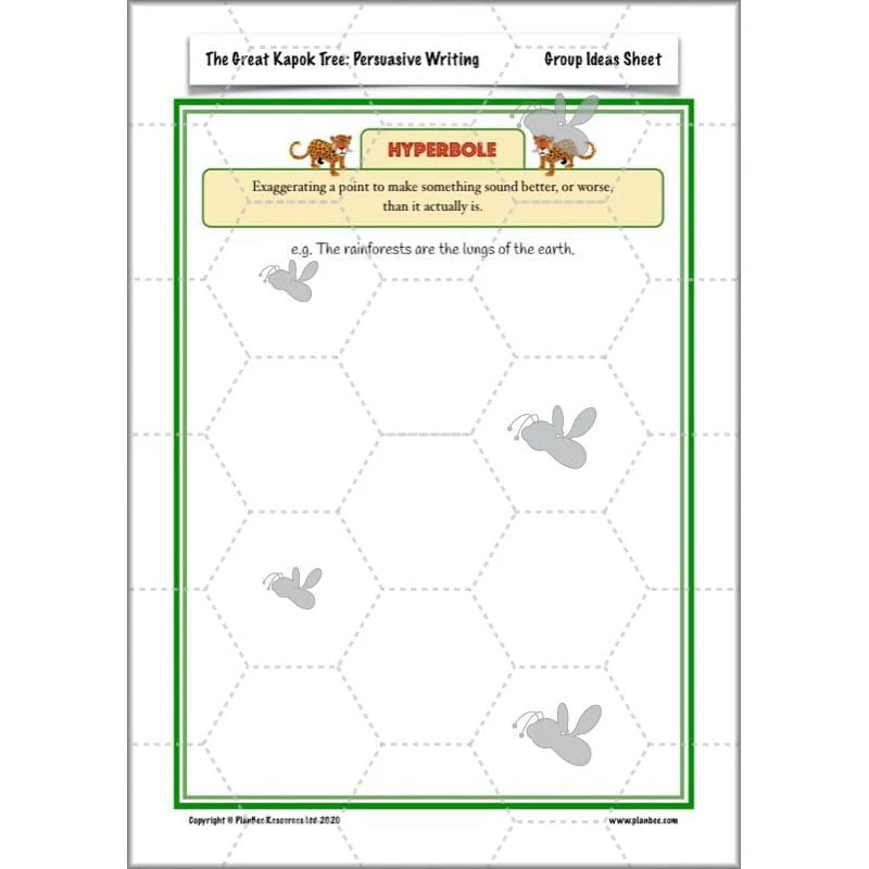 The Great Kapok Tree: Persuasive Writing - Image 44