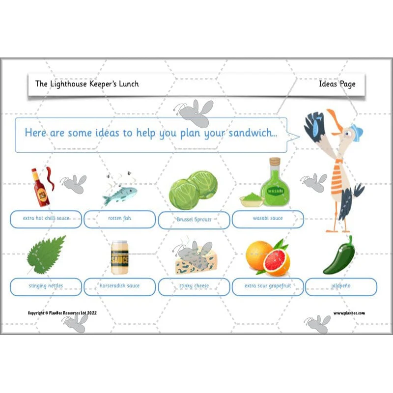 The Lighthouse Keeper's Lunch: Instructions - Image 13