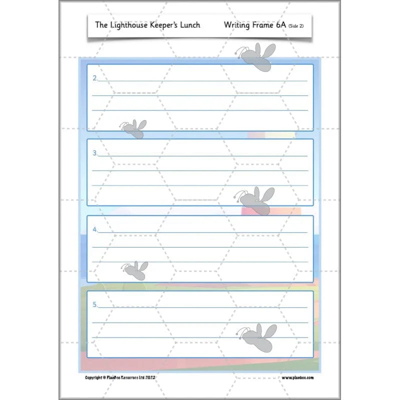 The Lighthouse Keeper's Lunch: Instructions - Image 14