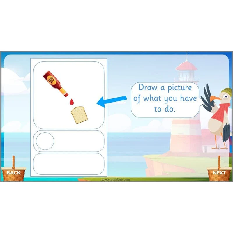 The Lighthouse Keeper's Lunch: Instructions - Image 52