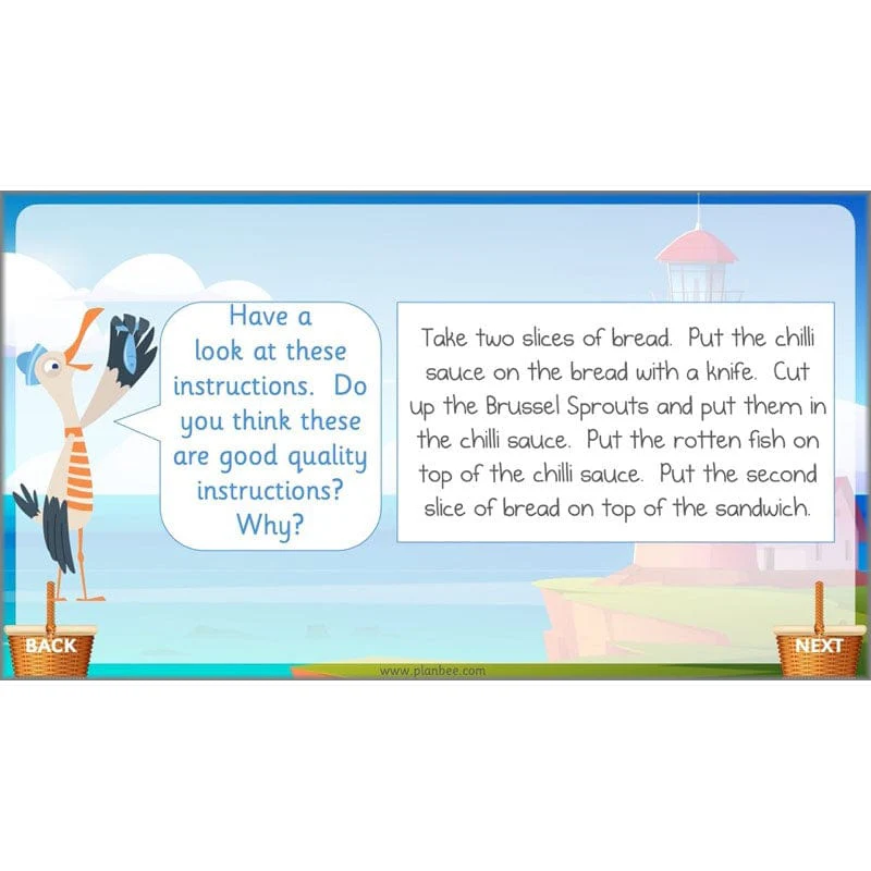 The Lighthouse Keeper's Lunch: Instructions - Image 58