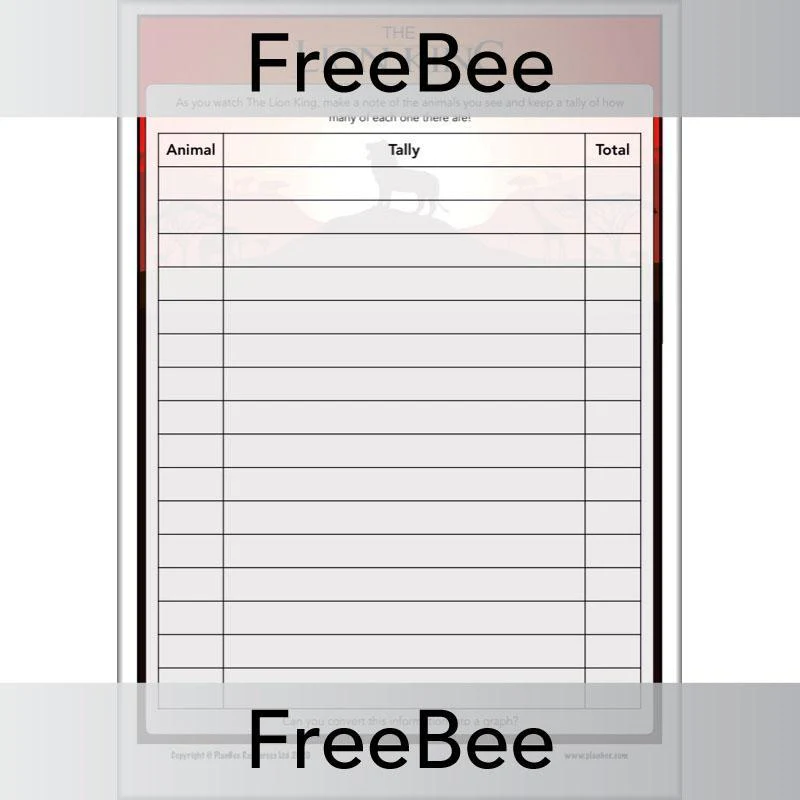 The Lion King Activity Sheets - Image 2
