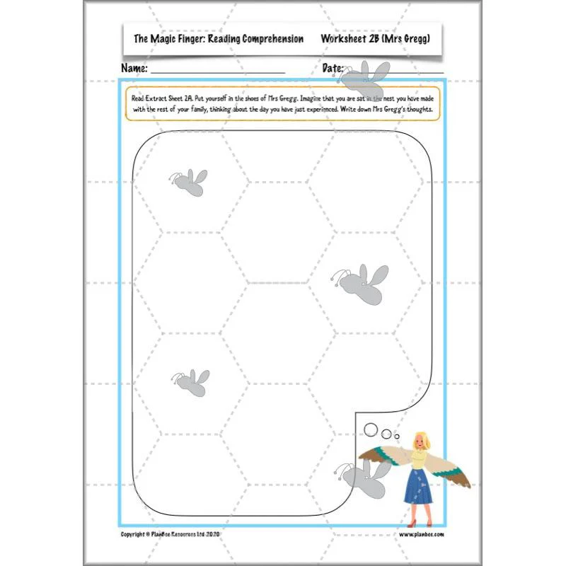 The Magic Finger: Reading Comprehension - Image 14