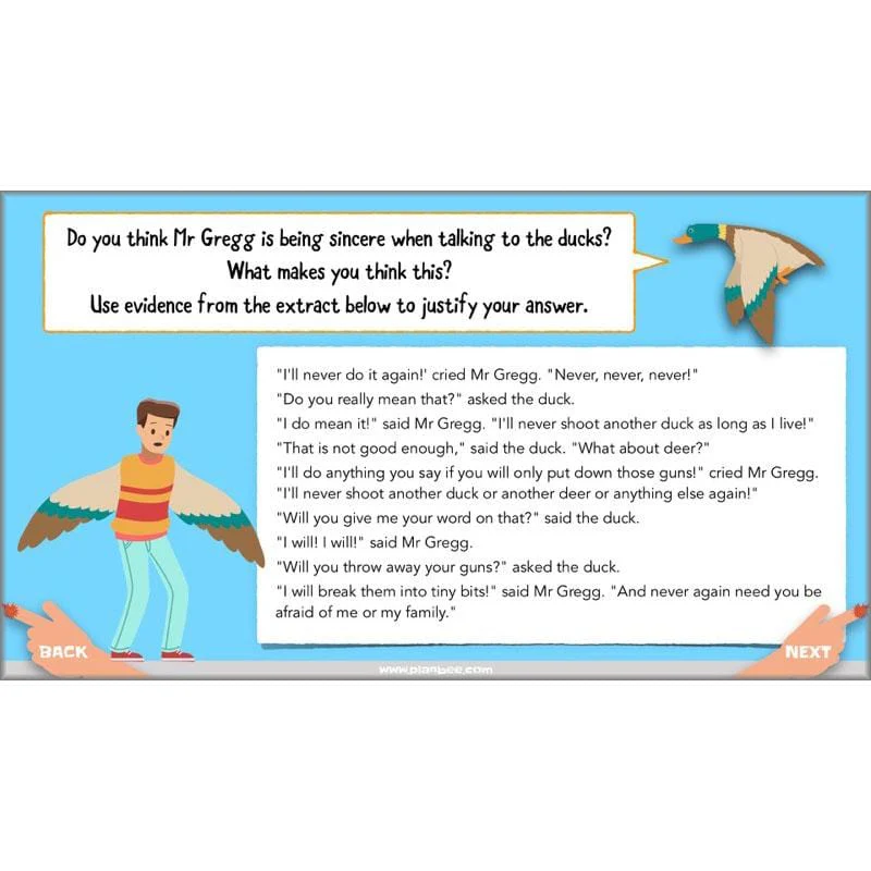 The Magic Finger: Reading Comprehension - Image 45